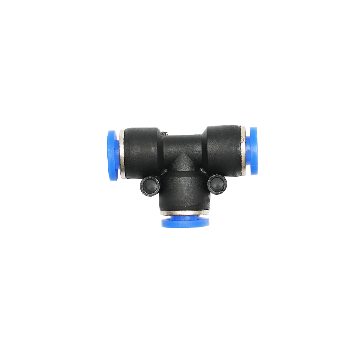Mufa rapida T din plastic pentru furtun fi 6mm