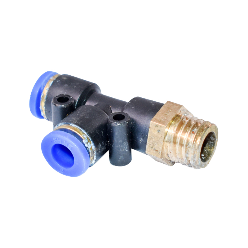 Mufa rapida T plastic si surub metalic fi 6x6 cu M12 - imagine 3