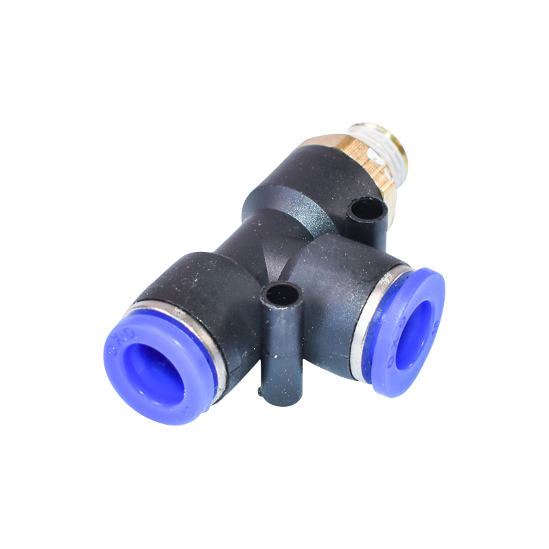 Mufa rapida T plastic si surub metalic fi 10x10 cu 1/4 - imagine 2