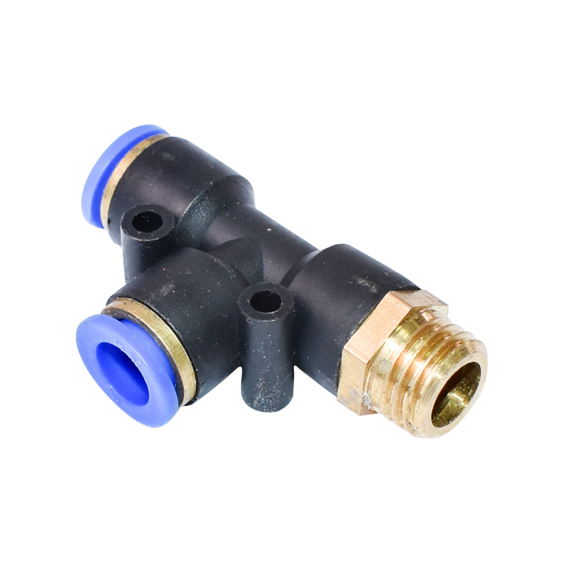 Mufa rapida T plastic si surub metalic fi 10x10 cu M16 - imagine 3