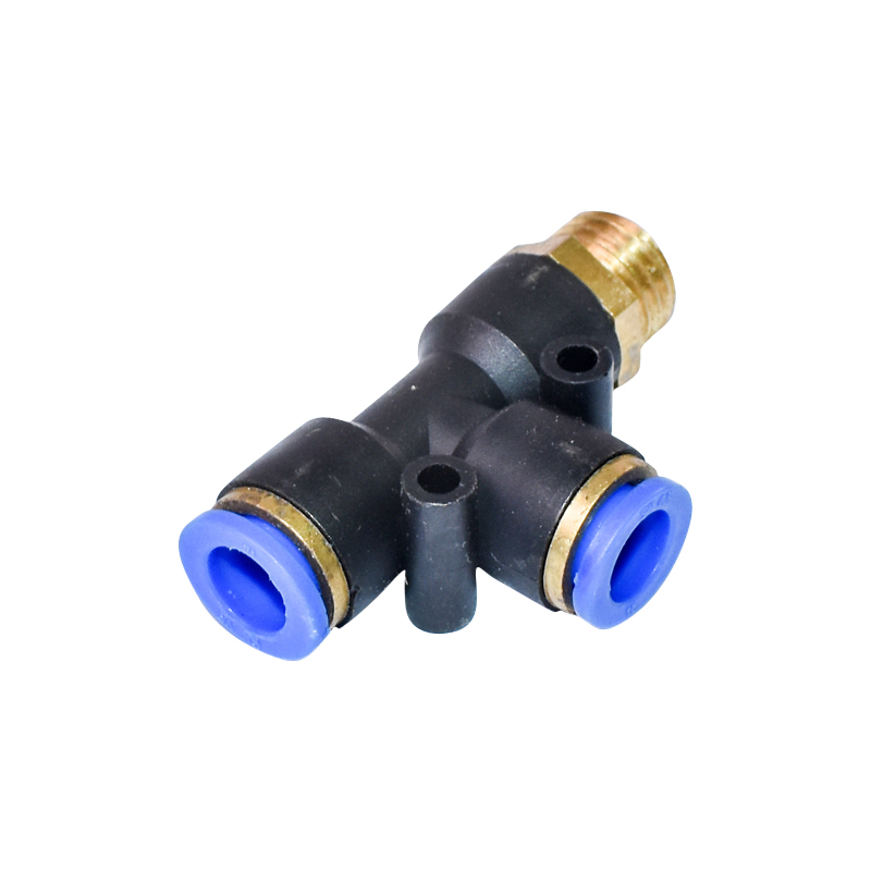 Mufa rapida T plastic si surub metalic fi 10x10 cu M16 - imagine 2