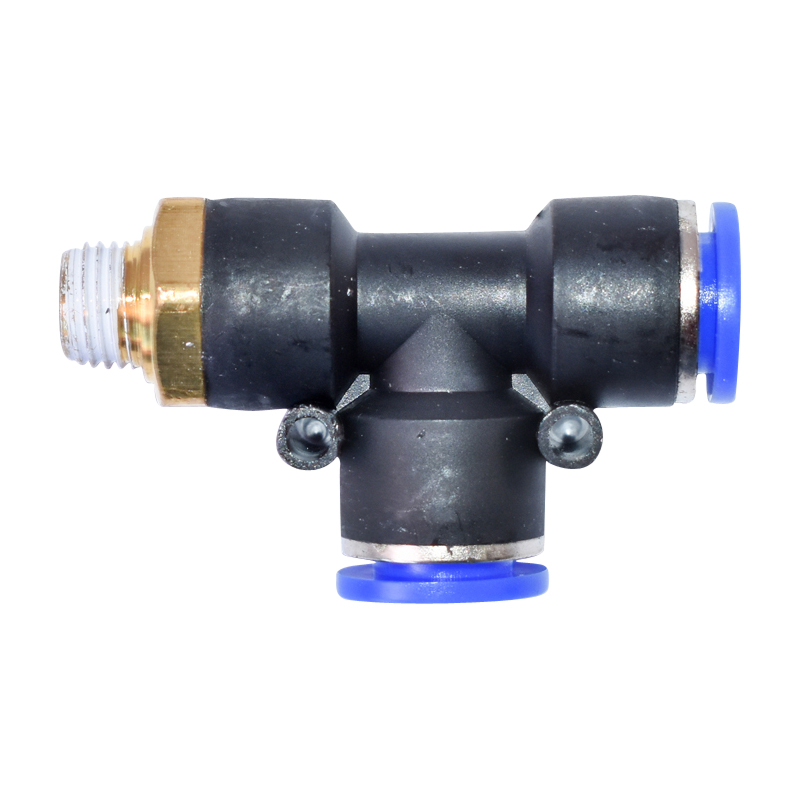 Mufa rapida T plastic si surub metalic fi 12x12 cu 1/4 - imagine 3