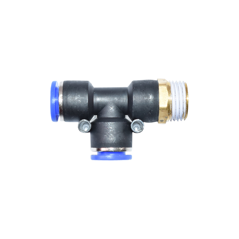 Mufa rapida T plastic si surub metalic fi 12x12 cu 1/2 - imagine 3