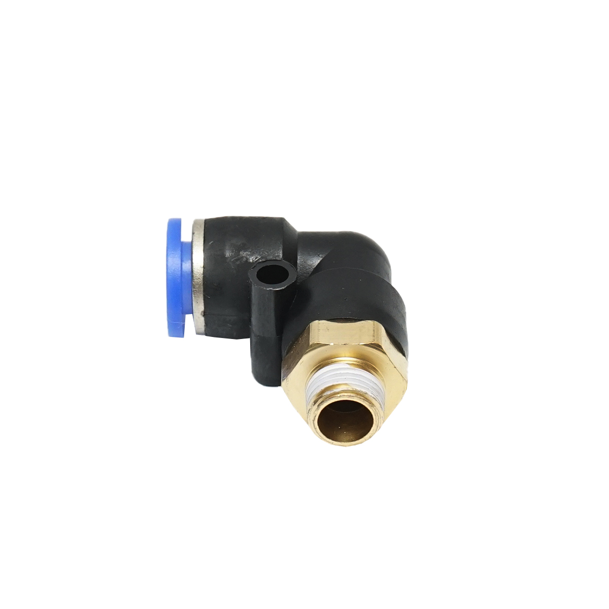 Mufa reductie rapida cotita din plastic pentru furtun fi 8mm si filet metalic 1/8 - imagine 4