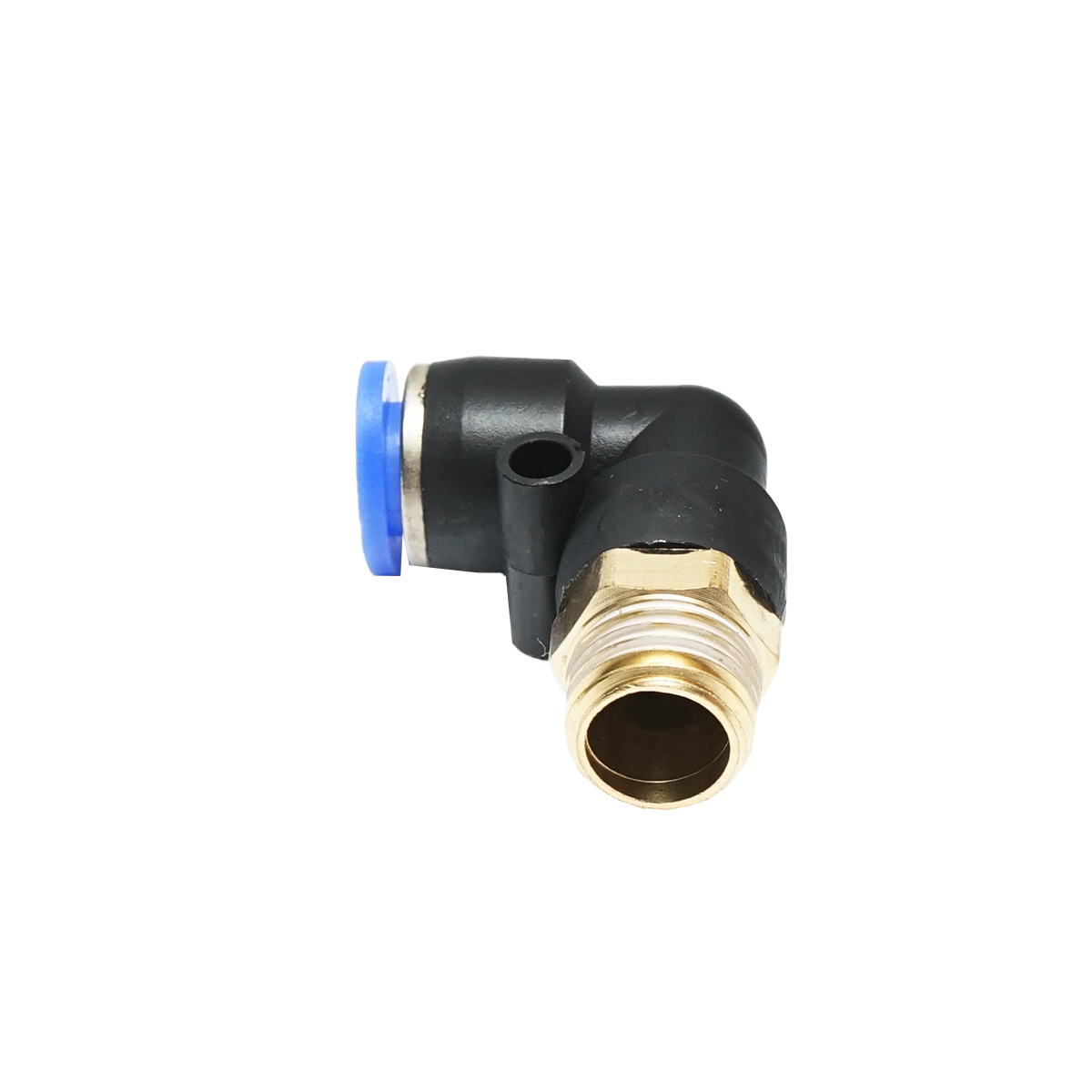 Mufa reductie rapida cotita din plastic pentru furtun fi 8mm si filet metalic 1/4 - imagine 4