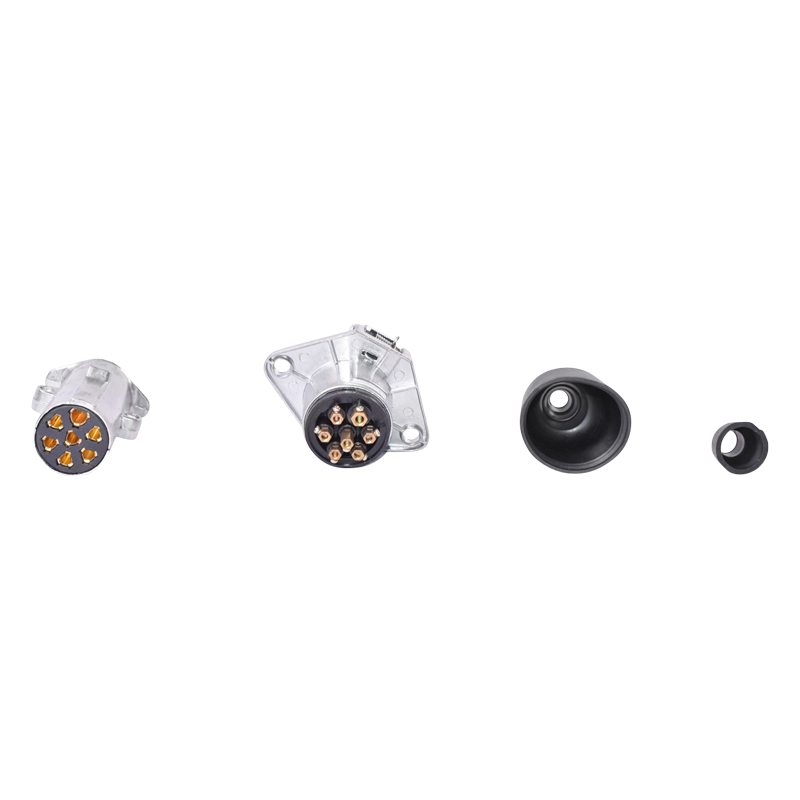 Fisa cu priza 24V pentru remorca (metal 6+1 P) - imagine 4