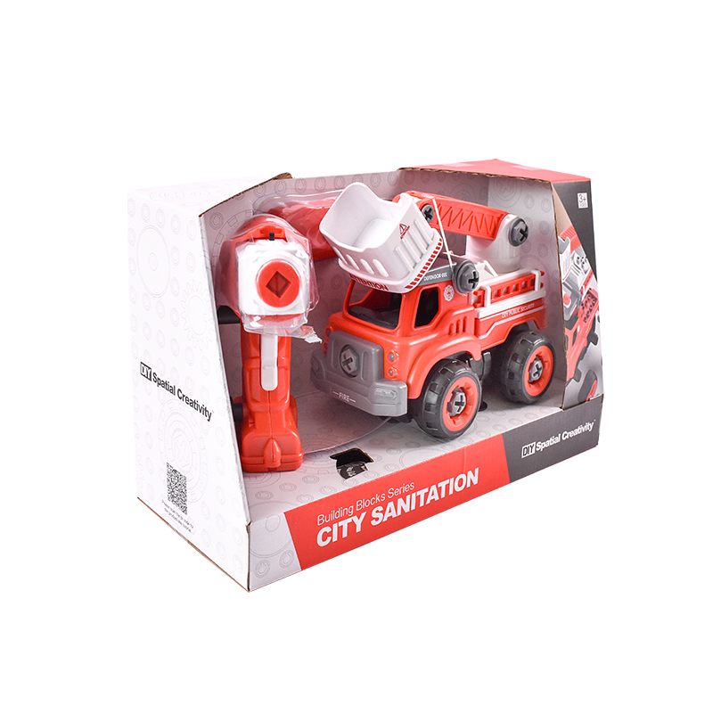 Masina de pompieri cu telecomanda jucarie - imagine 2