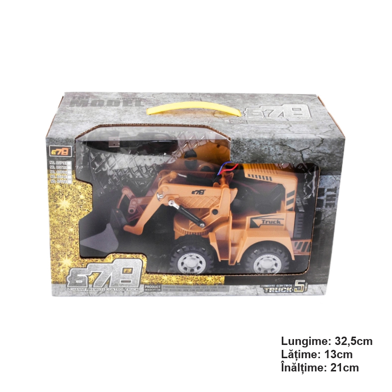 Jucarie Machinery Truck 678 cu telecomanda 5 functii