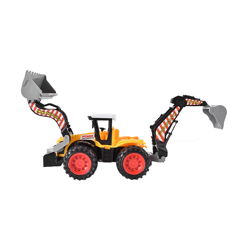 Jucarie Incarcator frontal cu brat excavator spate - imagine 2
