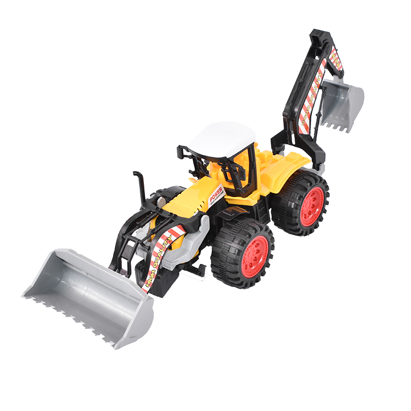 Jucarie Incarcator frontal cu brat excavator spate - imagine 3