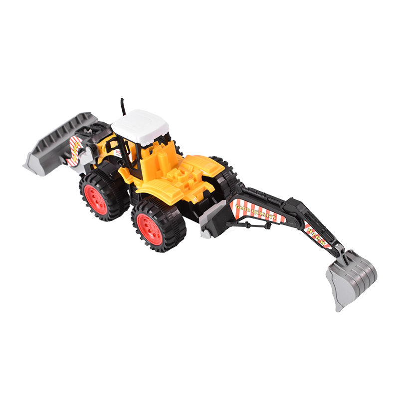 Jucarie Incarcator frontal cu brat excavator spate - imagine 14