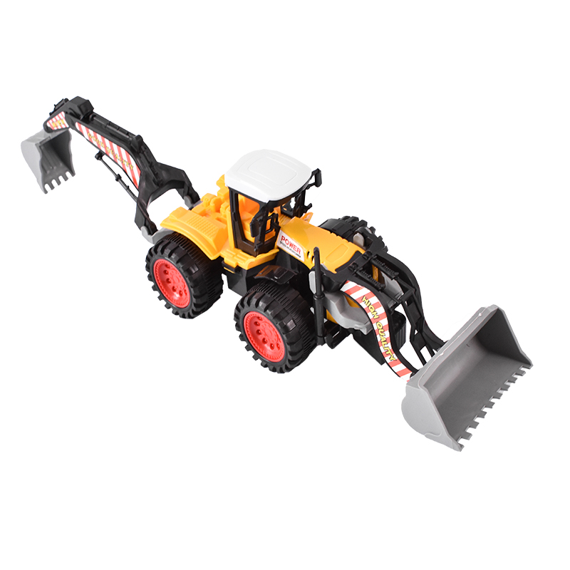 Jucarie Incarcator frontal cu brat excavator spate - imagine 5