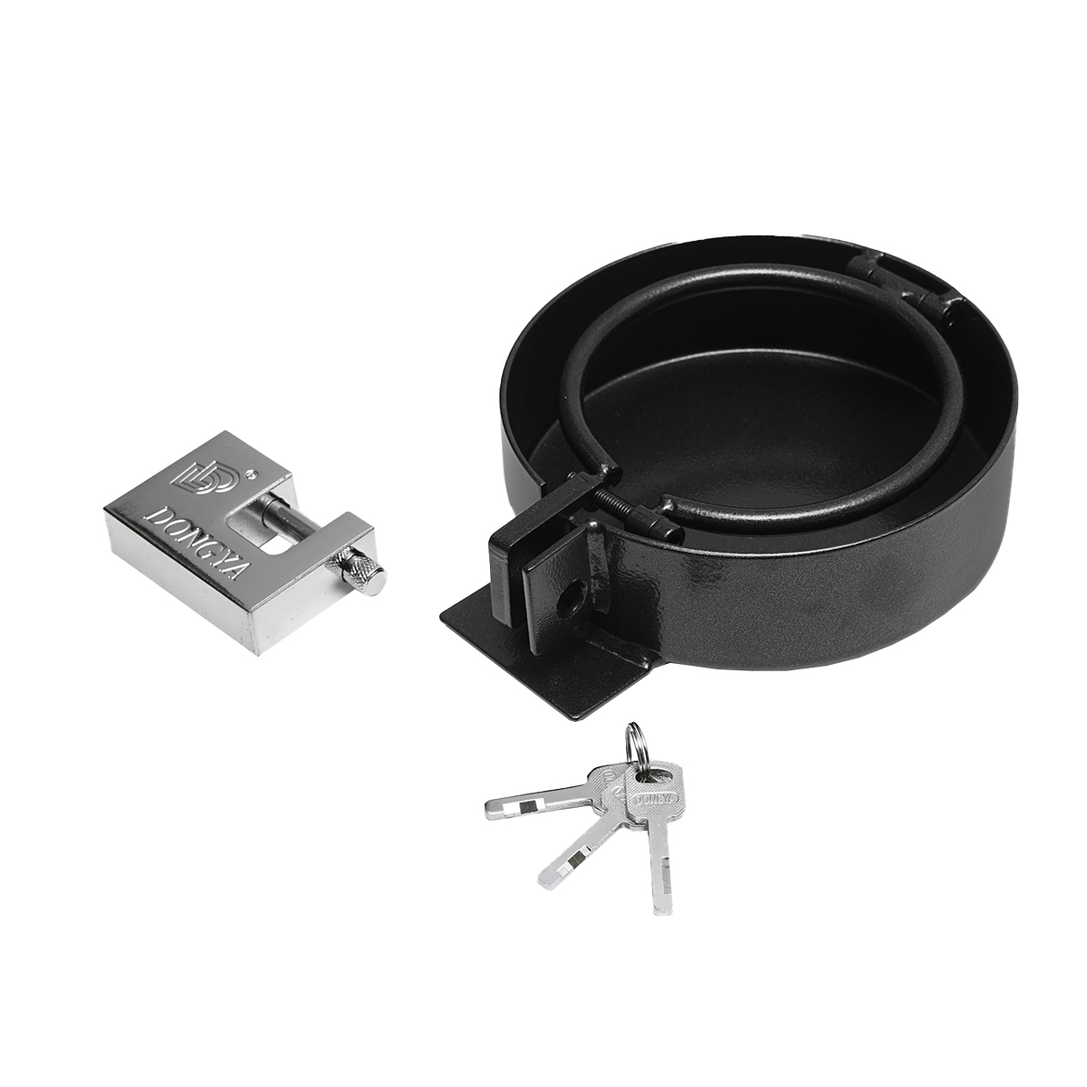 Antifurt motorina fi 110mm cu lacat deschidere capac - imagine 4