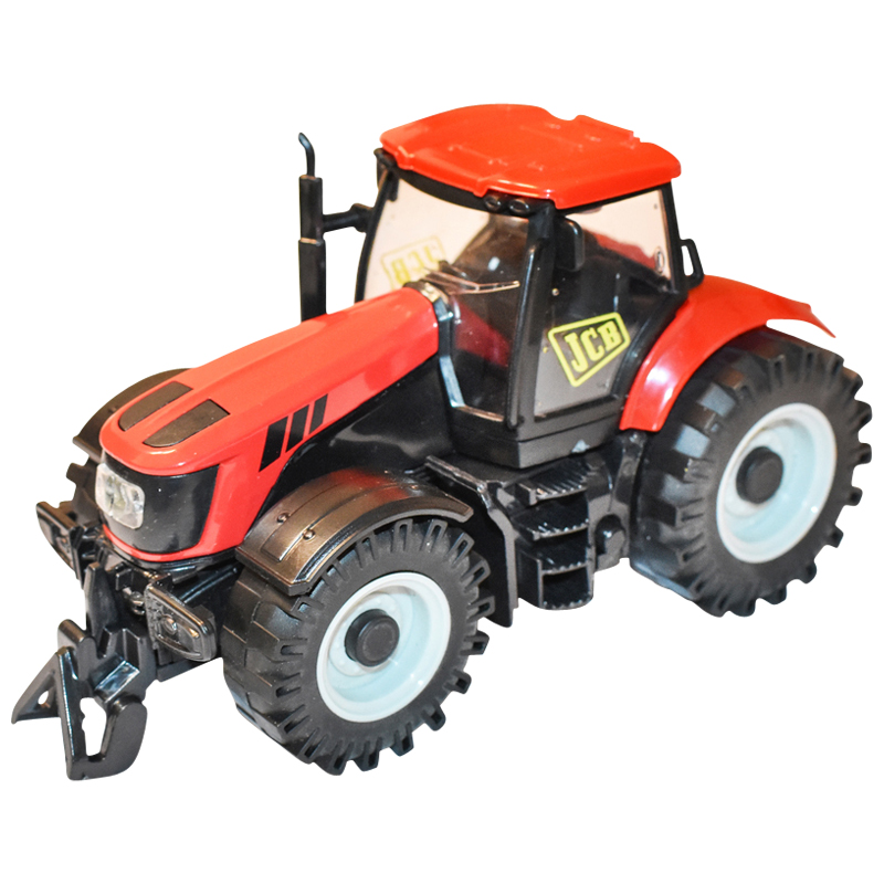Tractor JCB rosu jucarie - imagine 2