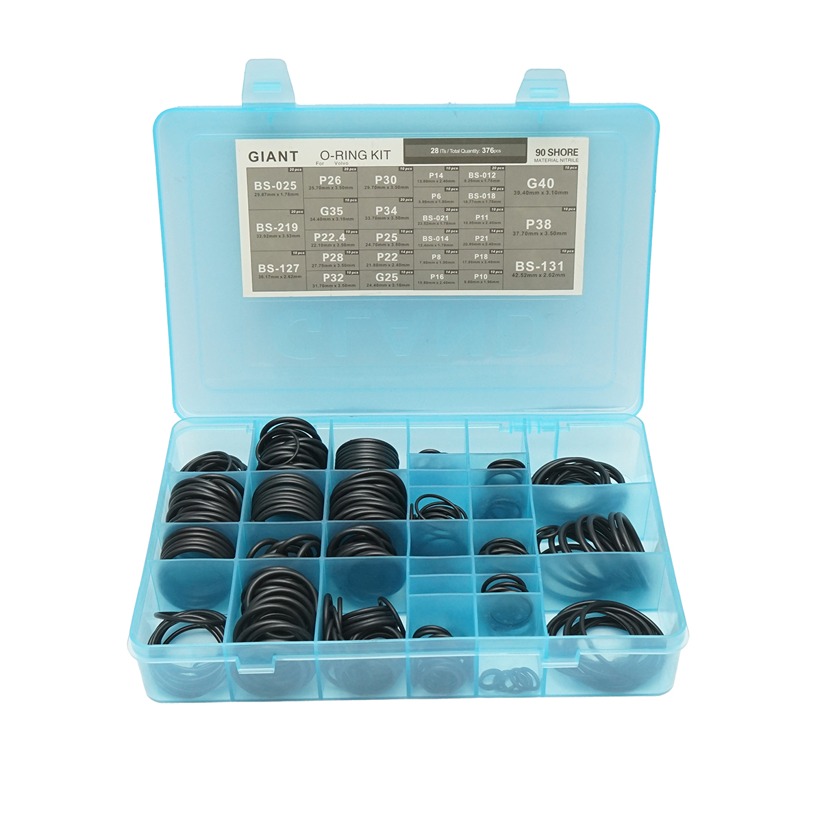 Trusa O-ring Daewoo Volvo Doosan 376 piese