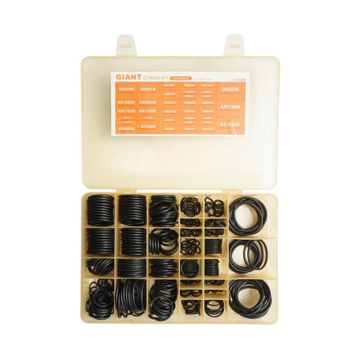 Trusa O-ring Hitachi 383 piese - imagine 2