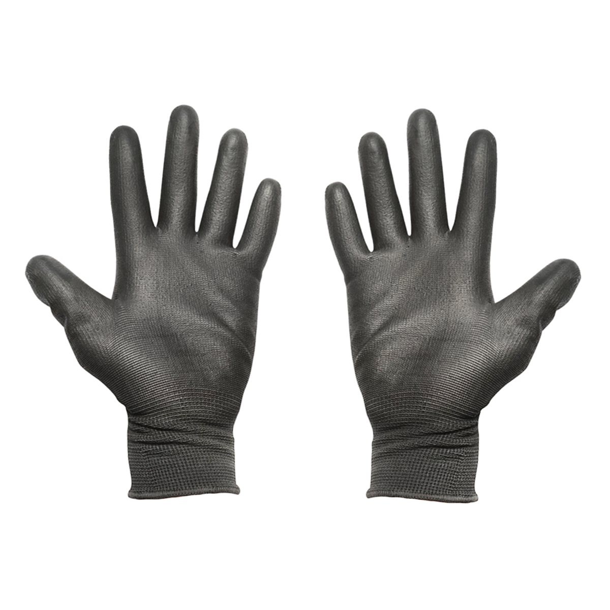 Manusi de lucru sintetice cauciucate negre marimea 10 Breckner Germany - imagine 3