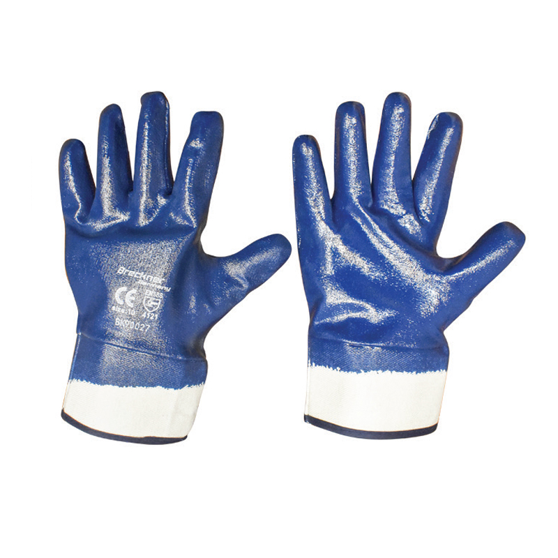 Manusi de lucru cauciucate complet albastre marimea 10 Breckner Germany