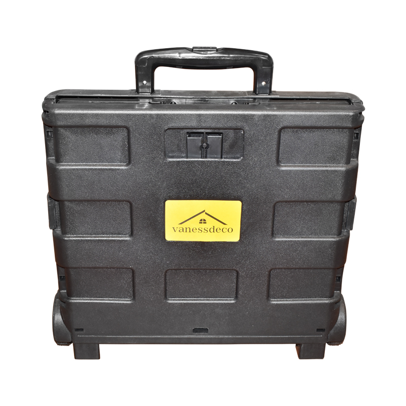 Troler compact din plastic pentru cumparaturi - imagine 6