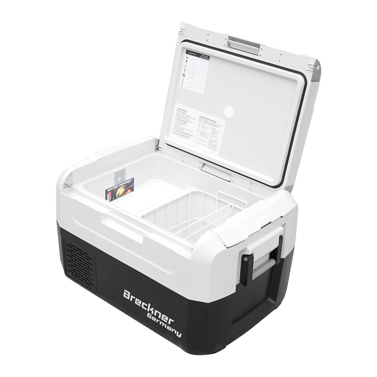 Frigider auto cu compresor 35L 12-24V 60W min -18 max +10 Breckner Germany - imagine 5