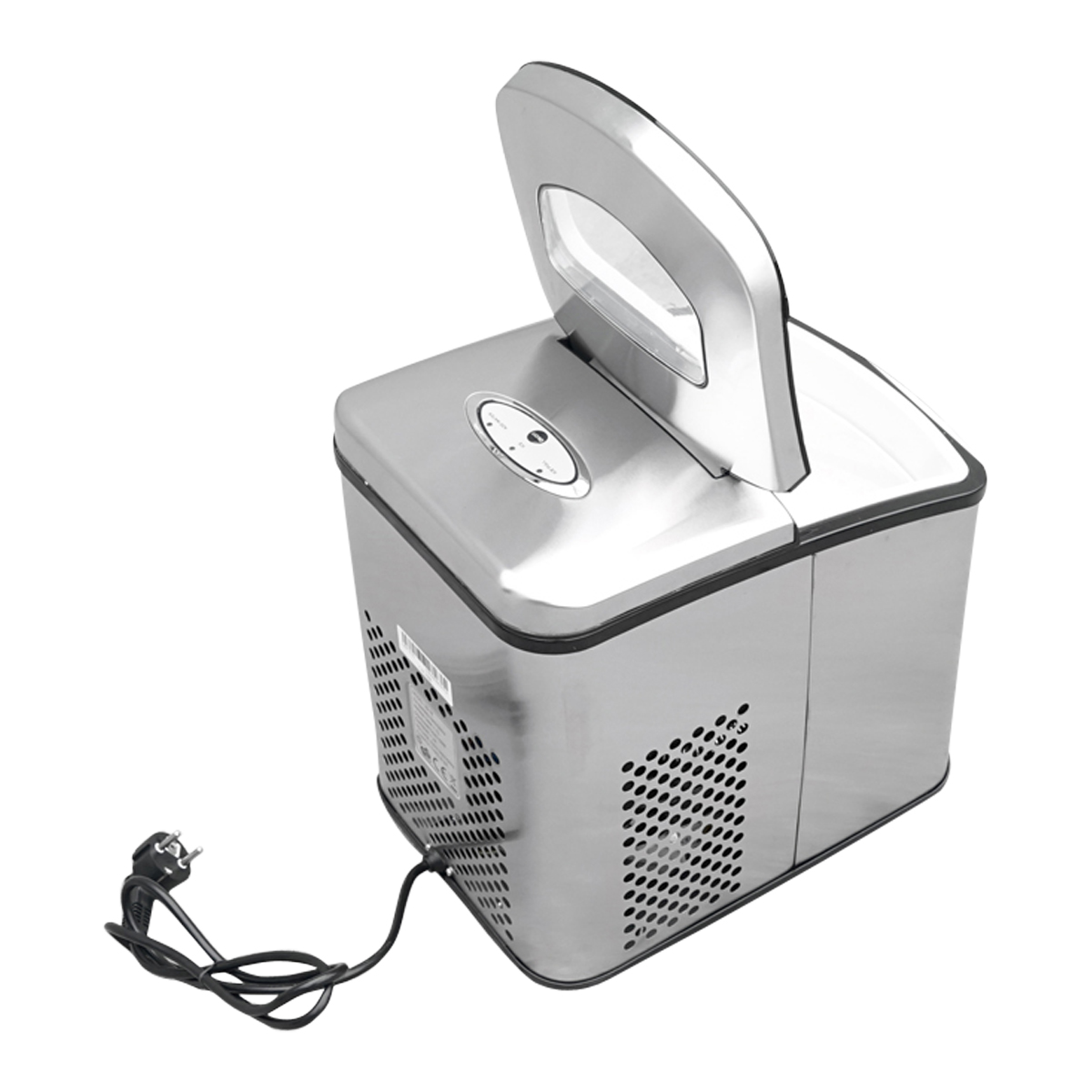 Aparat de facut gheata capacitate 1.7L 220V/150W randament 14Kg/24h 242x358x328mm Breckner Germany - imagine 4