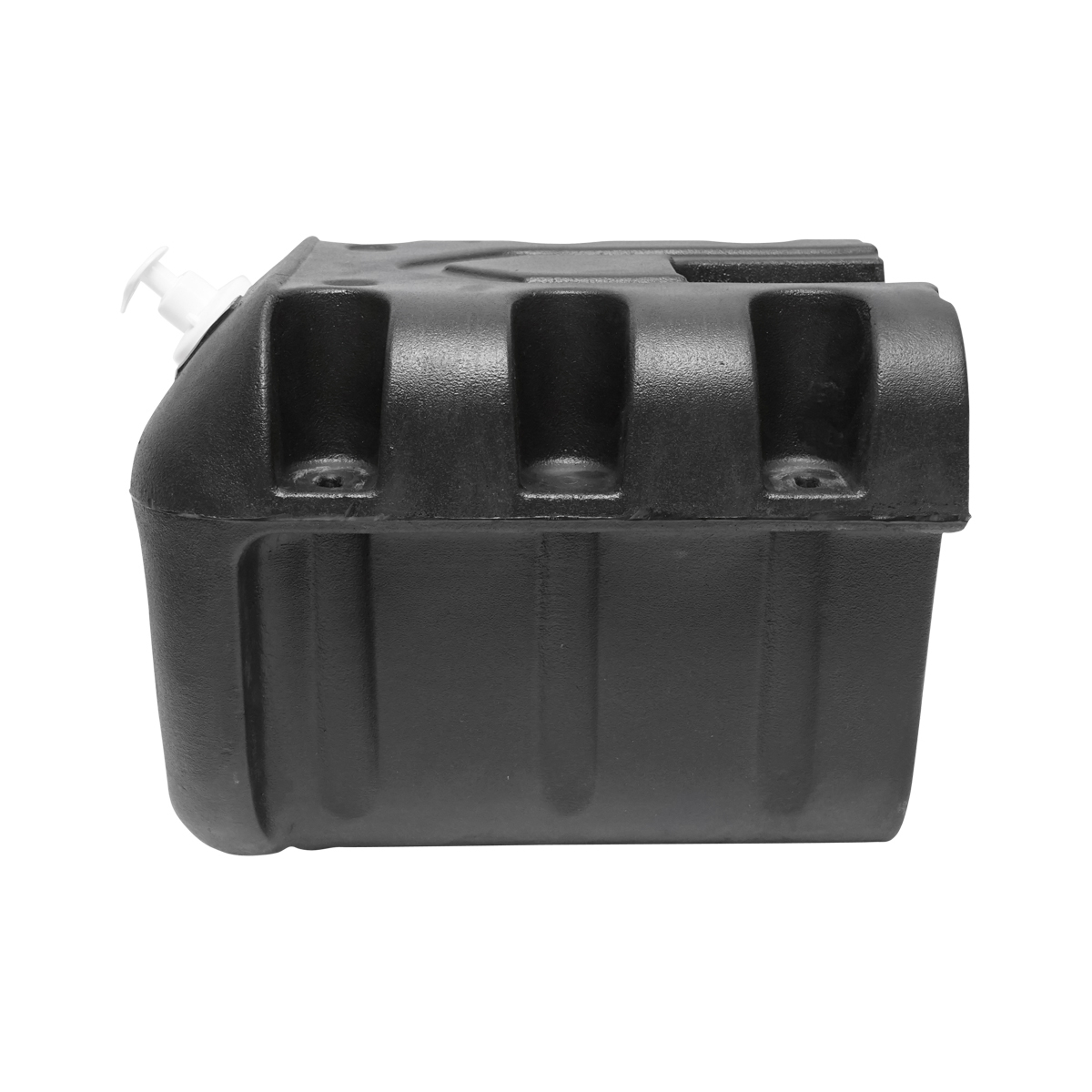 Rezervor apa 30L cu robinet si dozator de sapun 250ml. plastic negru 332x420x331 mm - imagine 3