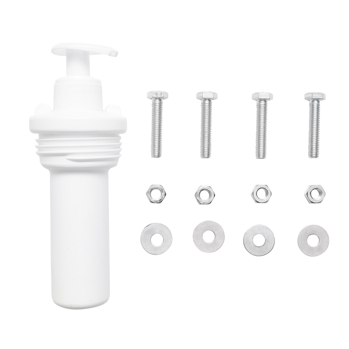 Rezervor apa 50L cu robinet si dozator de sapun 250ml. plastic negru 420x440x400 mm - imagine 7