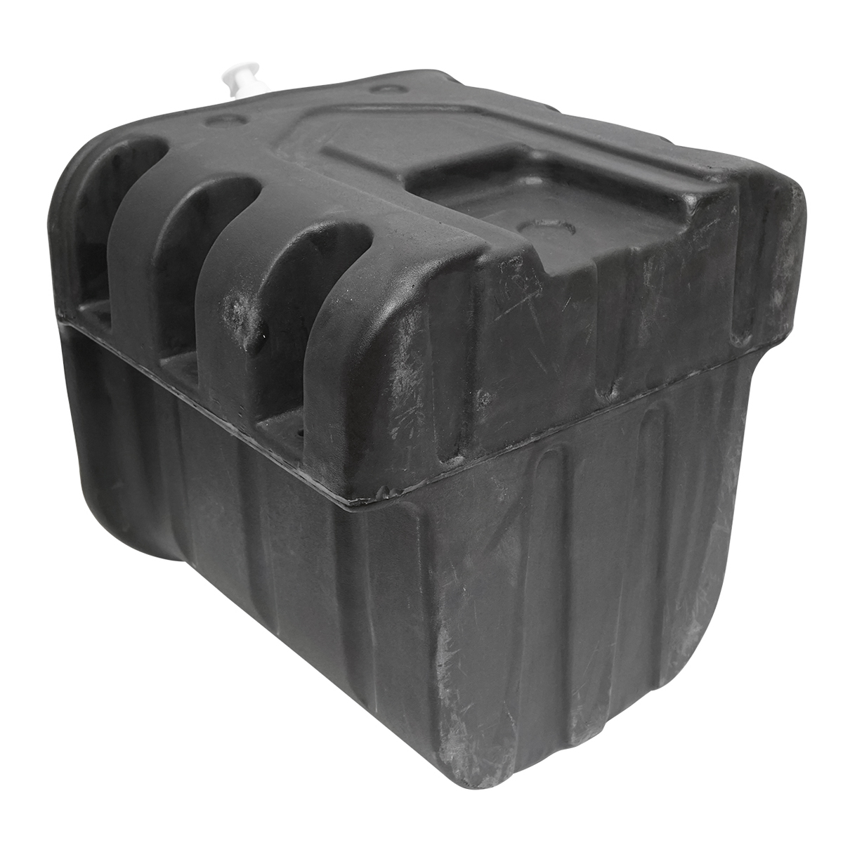 Rezervor apa 50L cu robinet si dozator de sapun 250ml. plastic negru 420x440x400 mm - imagine 3