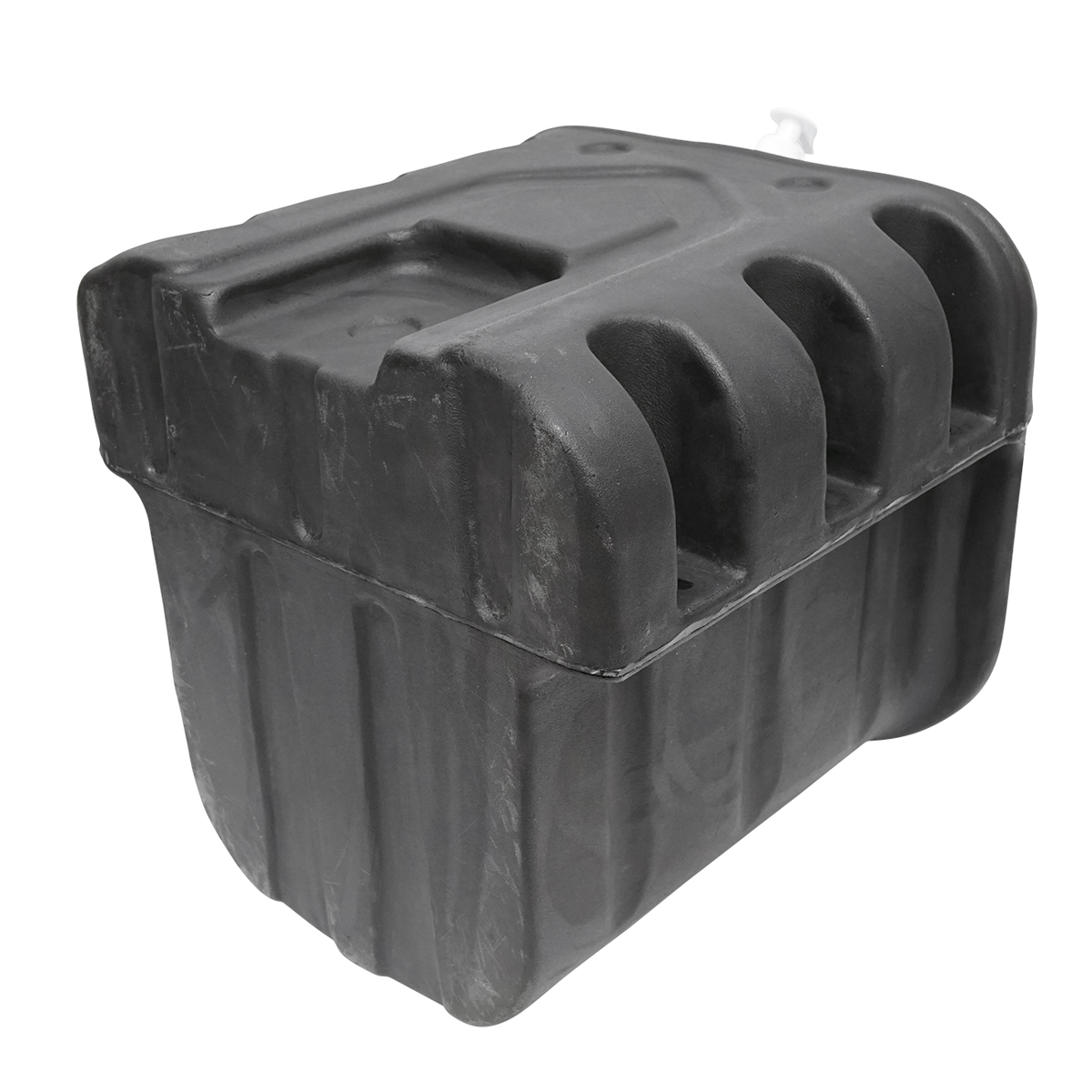 Rezervor apa 50L cu robinet si dozator de sapun 250ml. plastic negru 420x440x400 mm - imagine 4