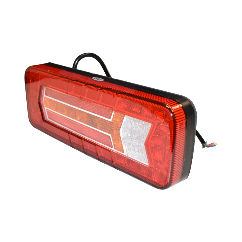 Lampa LED camion, remorca spate cu sageata de directie 12-24V 284x57.2x100mm - imagine 3