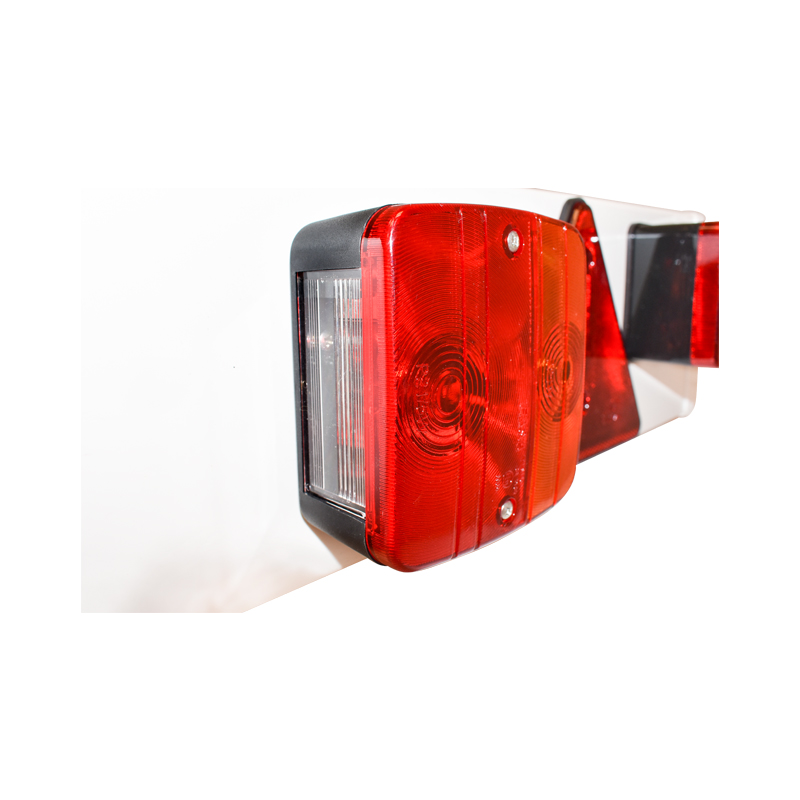 Bara remorca 1220mm, 2x lampa, 1x lampa ceata, 2x triunghi reflectorizant, cablu 6m si priza 7 pini 12V - imagine 3