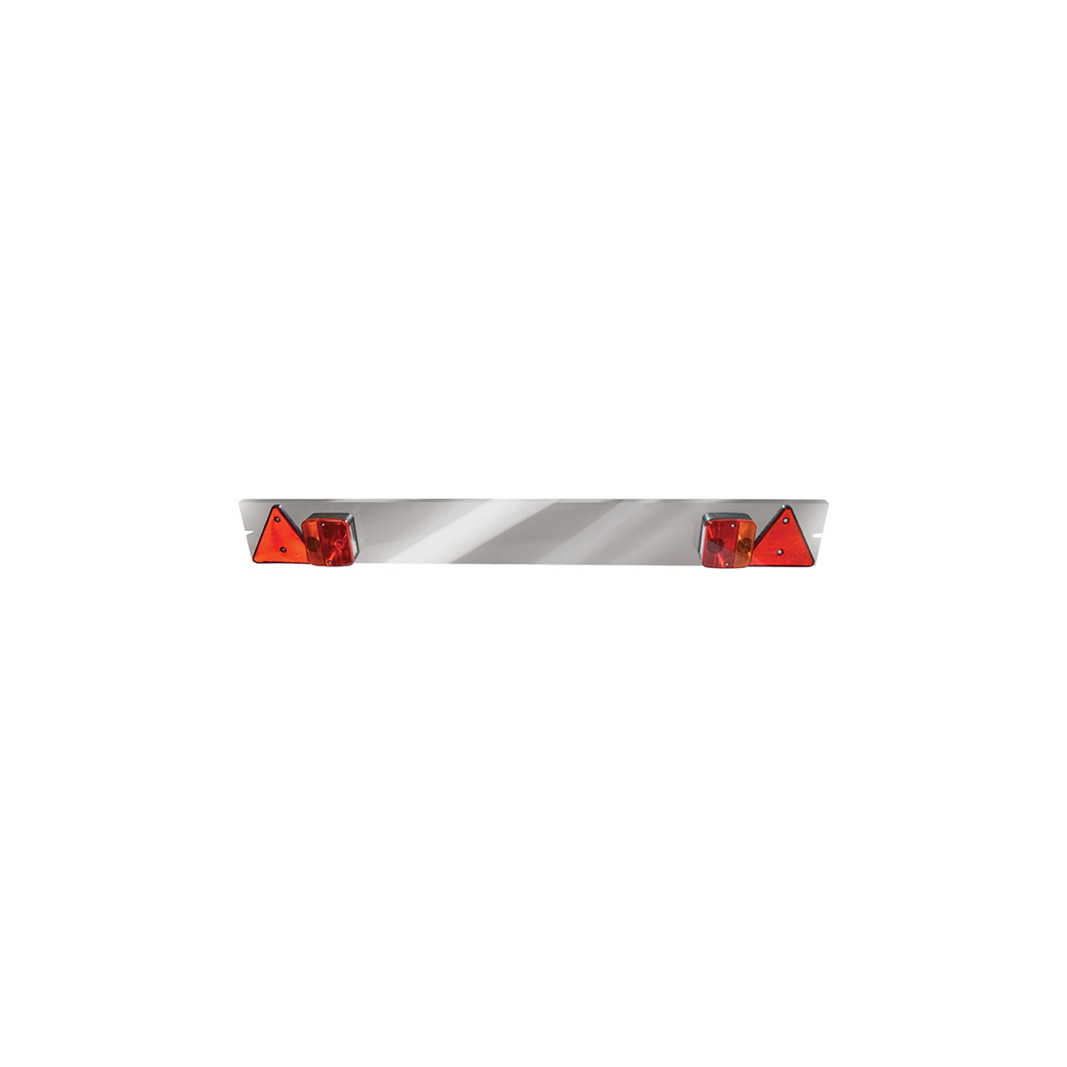 Bara remorca 1200mm, 2x lampa, 2x triunghi reflectorizant, cablu 6m si priza 7 pini 12V - imagine 4
