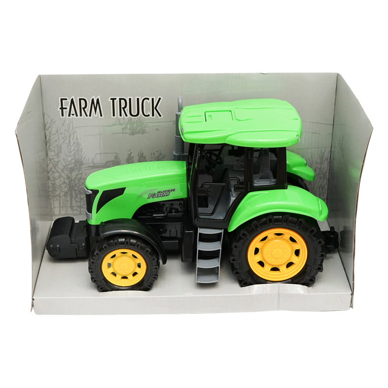 Jucarie tractor verde Super Farm - imagine 6