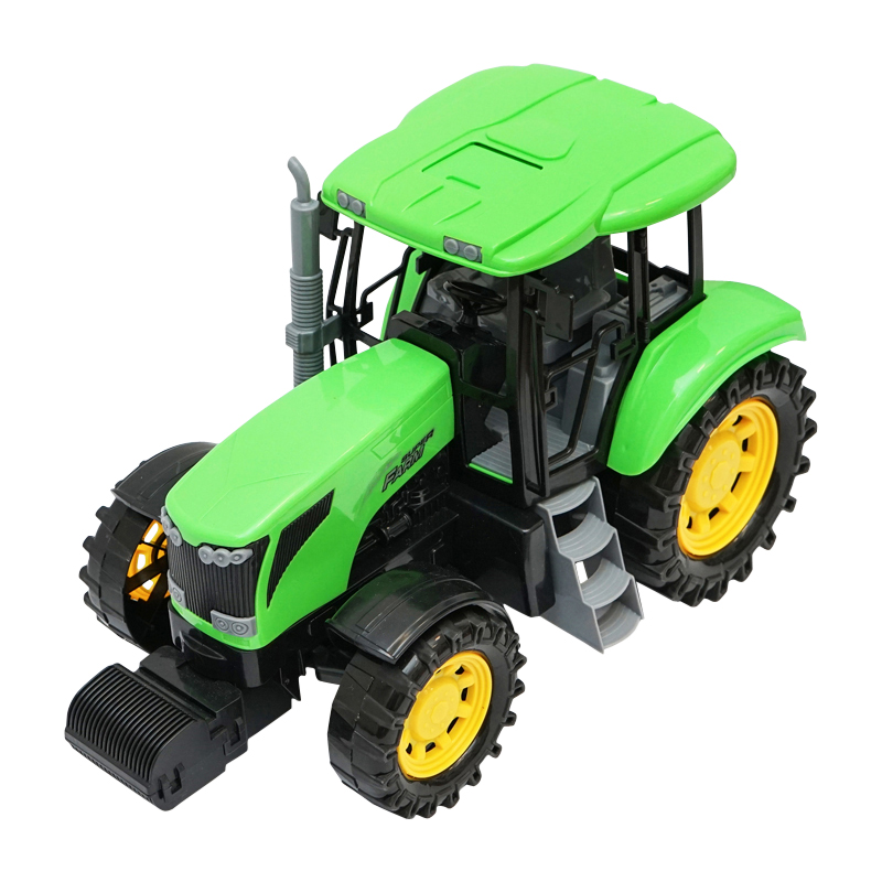 Jucarie tractor verde Super Farm - imagine 2