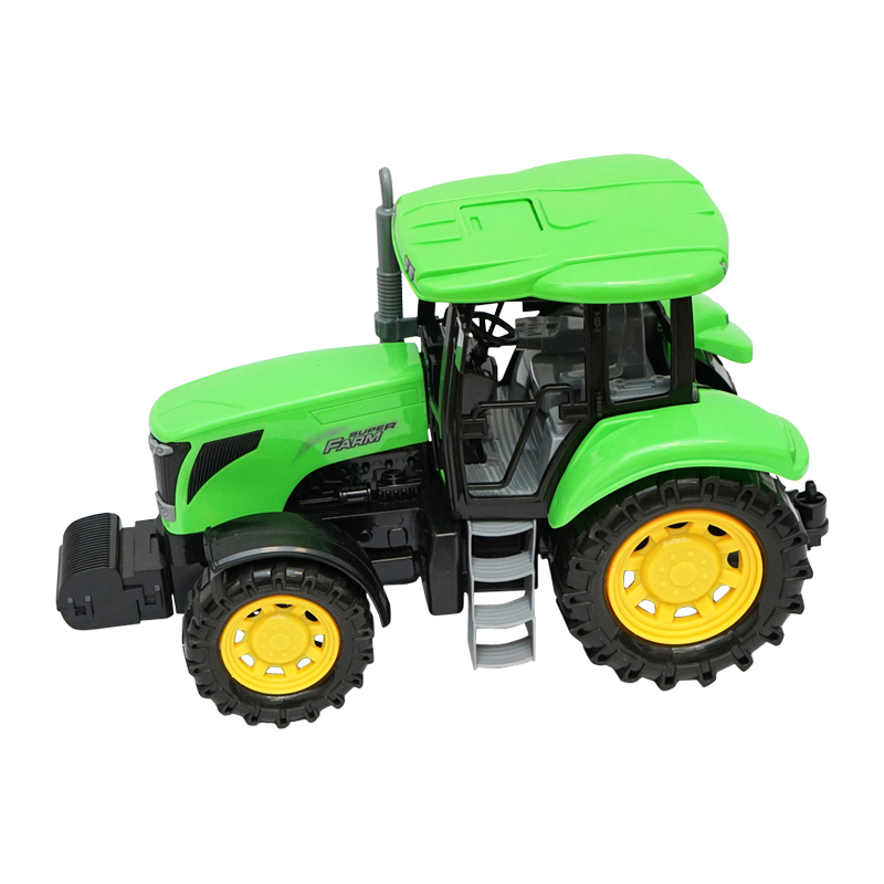 Jucarie tractor verde Super Farm - imagine 4