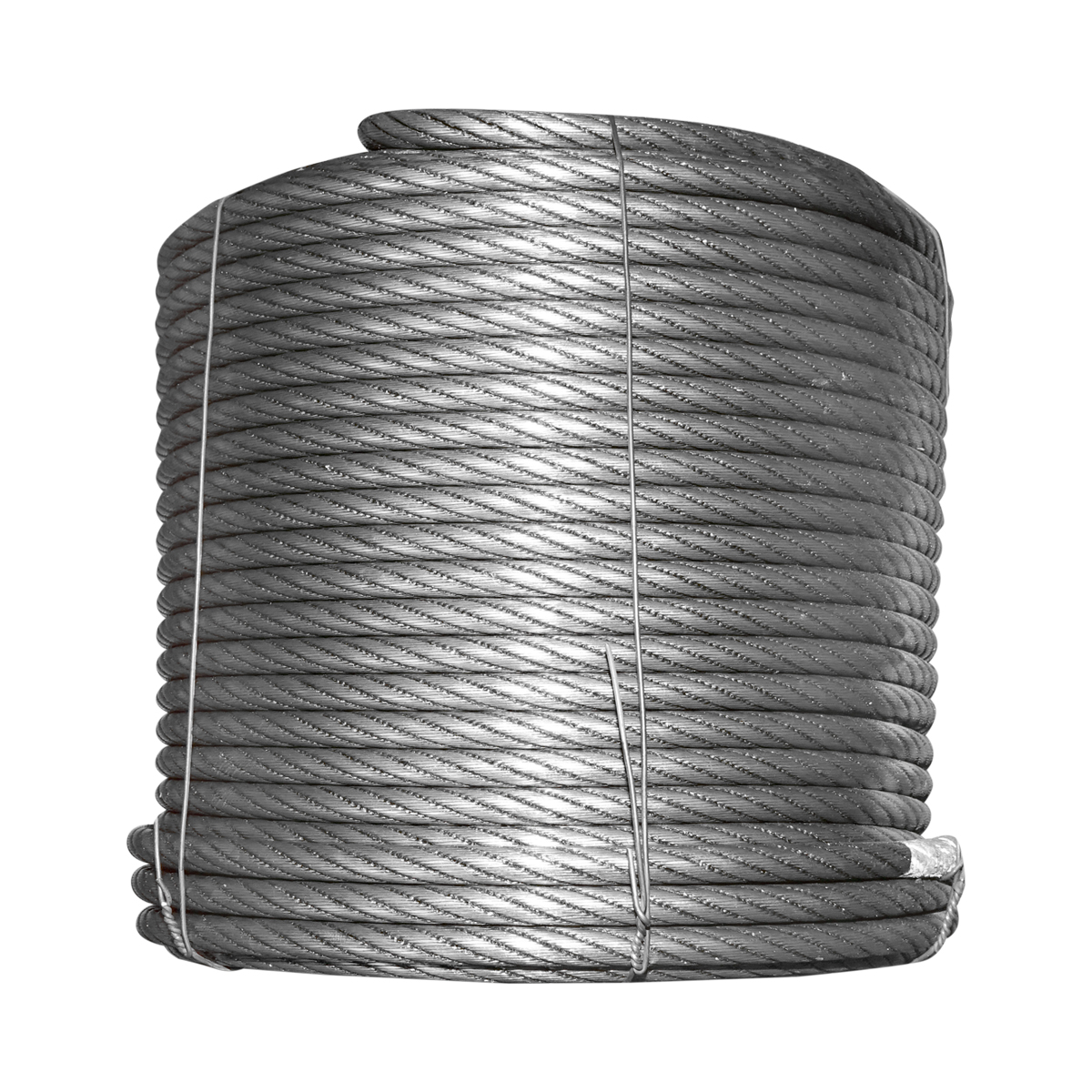 Cablu troliu otel 6x25, Fi 13mm cu inima metalica 45m/rola batut 0,95kg/1m - imagine 4