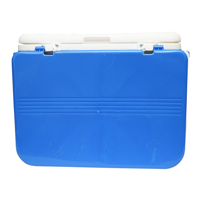 Lada frigorifica pentru picnic 45L albastra cu masa 610x405x445mm  Breckner Germany - imagine 5