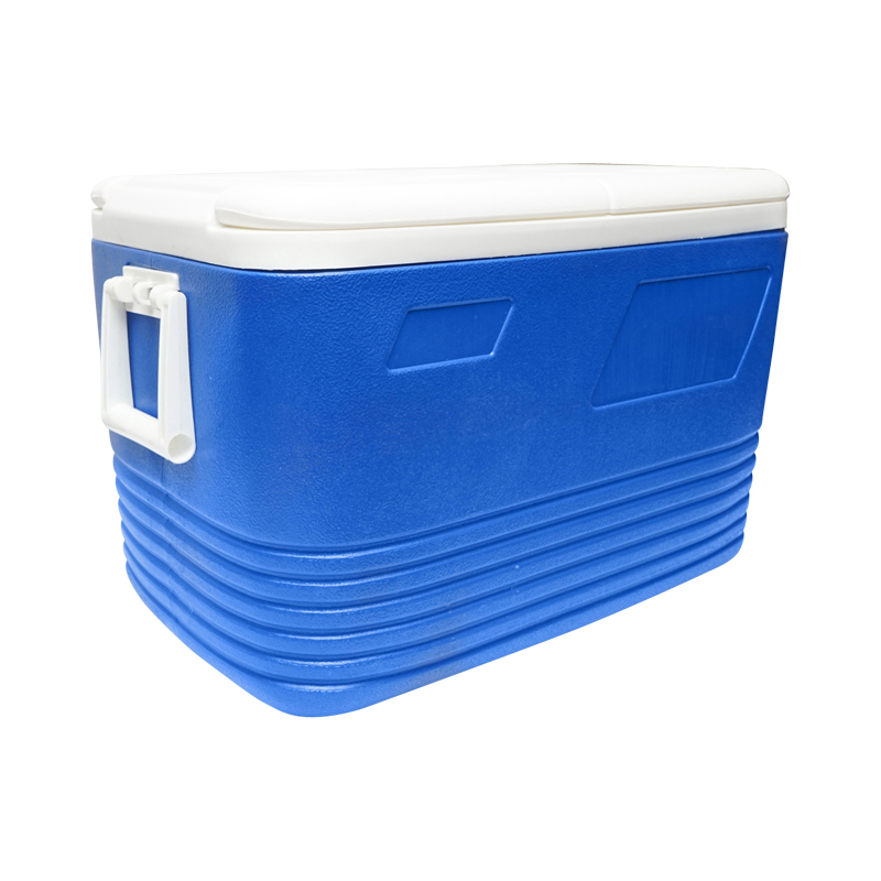 Lada frigorifica pentru picnic 60L albastra 680x410x410mm Breckner Germany - imagine 3