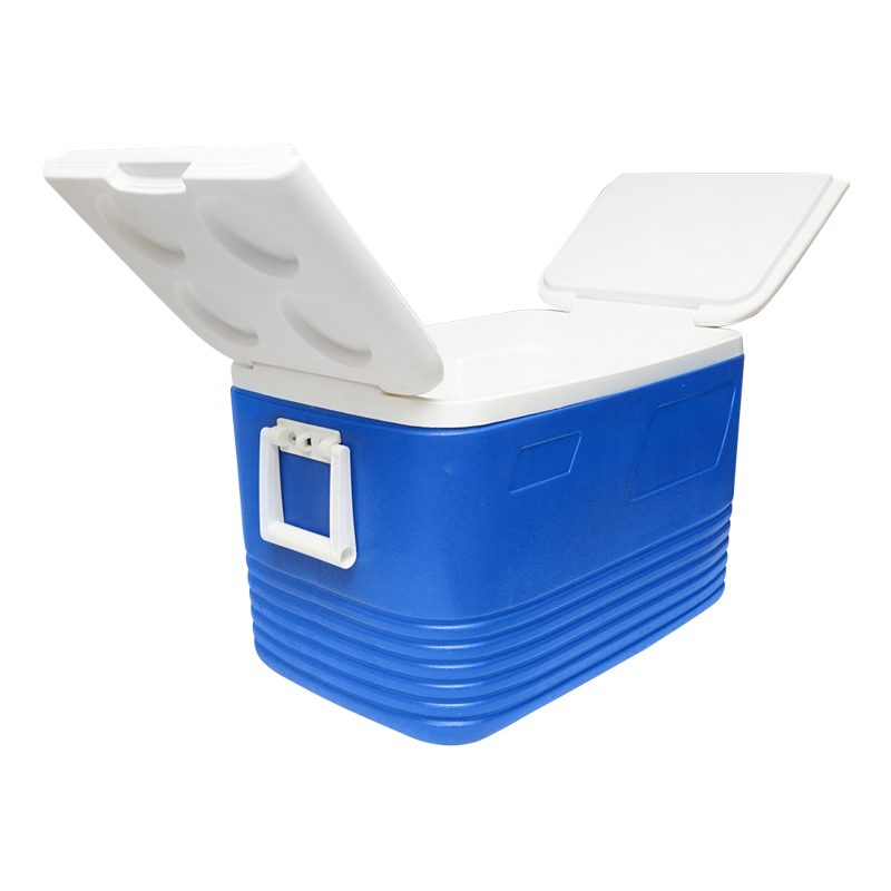 Lada frigorifica pentru picnic 60L albastra 680x410x410mm Breckner Germany - imagine 4