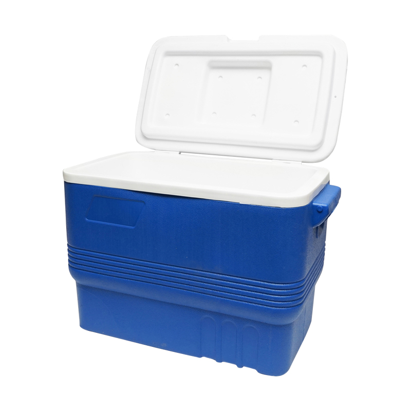 Lada frigorifica pentru picnic 45L albastra 610x330x420mm Breckner Germany - imagine 5