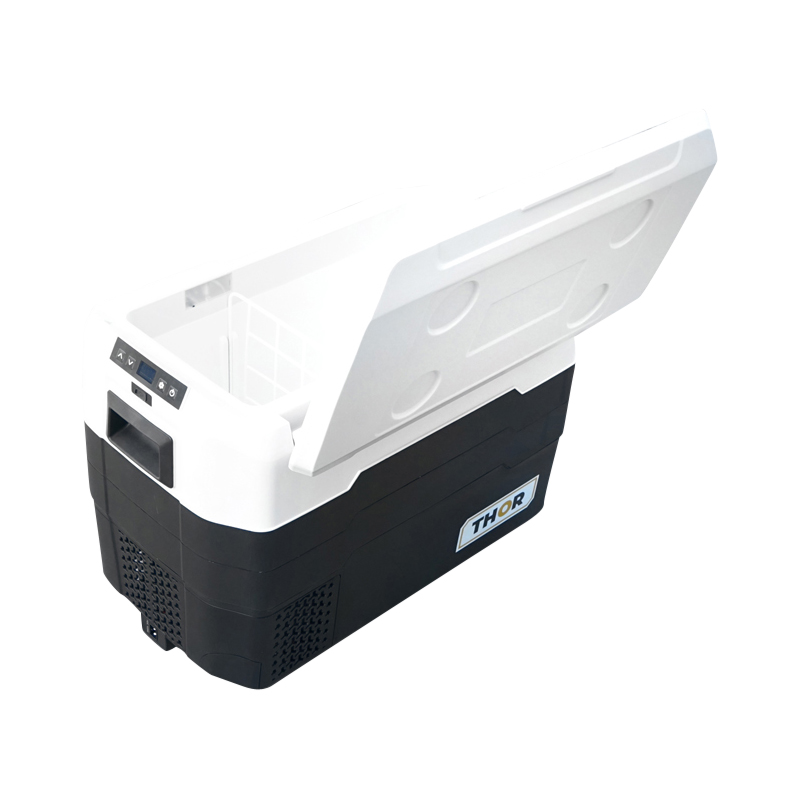 Frigider auto 40L 12-24V 55W cu compresor 640x360x475mm min -20 max +10 Thor - imagine 4