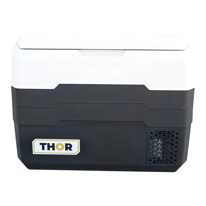 Frigider auto 40L 12-24V 55W cu compresor 640x360x475mm min -20 max +10 Thor - imagine 5