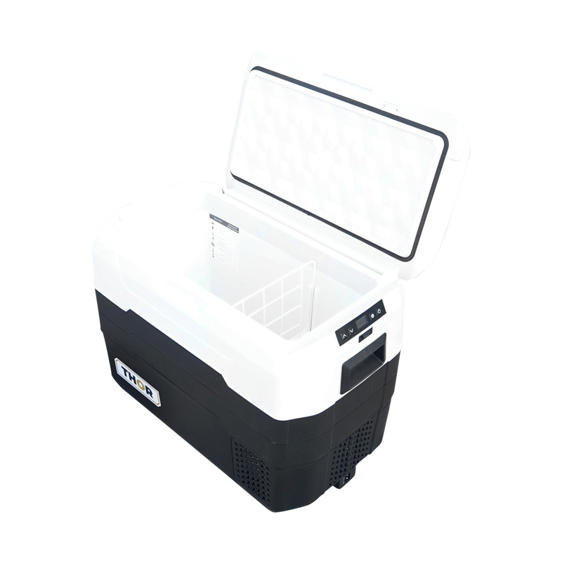 Frigider auto 40L 12-24V 55W cu compresor 640x360x475mm min -20 max +10 Thor - imagine 3