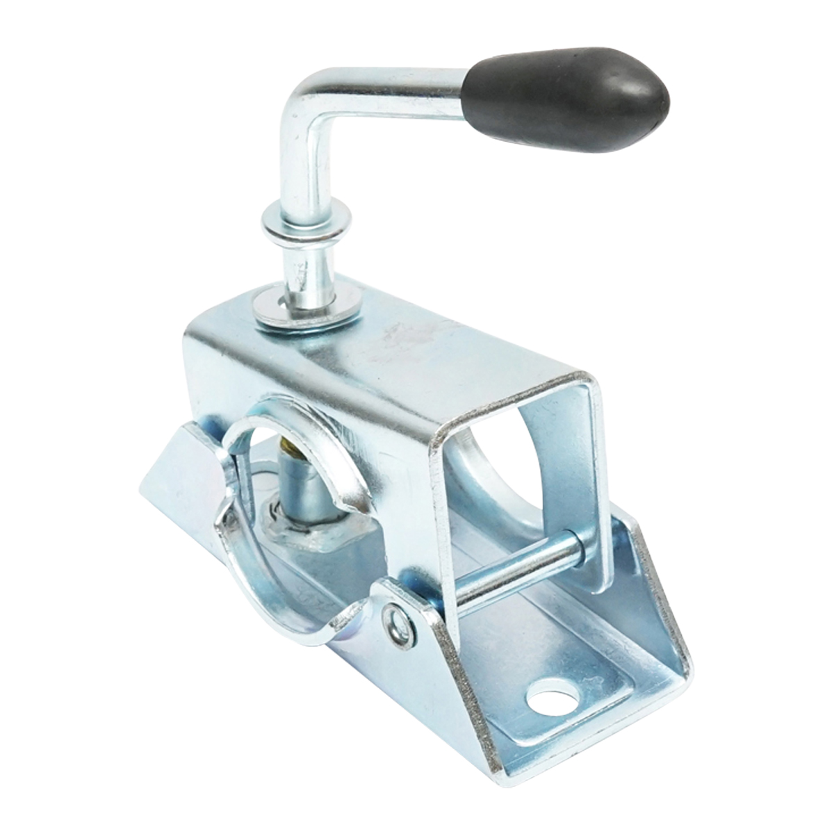 Clema suport pentru roata de sprijin remorca tija exterioara 48mm - imagine 2