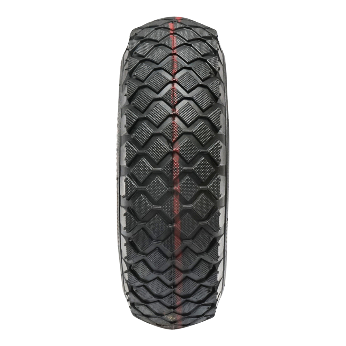 Roata pneumatica 260X85mm cu janta PVC pentru roata de sprijin remorca prindere pe ax fi20mm anvelopa 4.10/3.50-4 - imagine 3