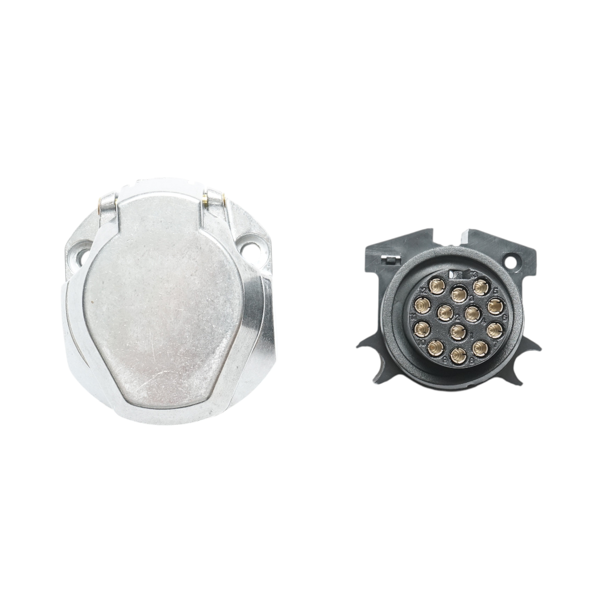 Priza remorca 13 pini 12V din aluminiu Breckner Germany - imagine 4