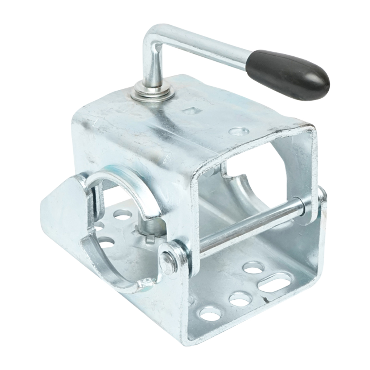 Clema suport pentru roata de sprijin remorca tija exterioara 60mm Breckner Germany - imagine 4