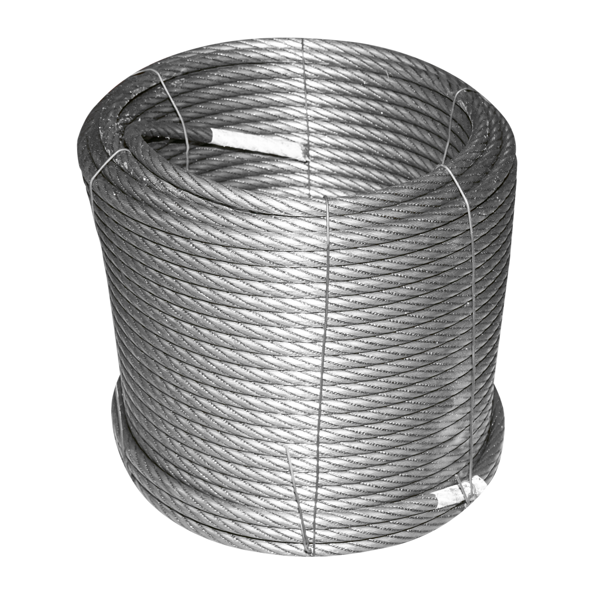Cablu troliu otel 6x25 Ø 12mm cu inima metalica batut 80m/rola - imagine 5
