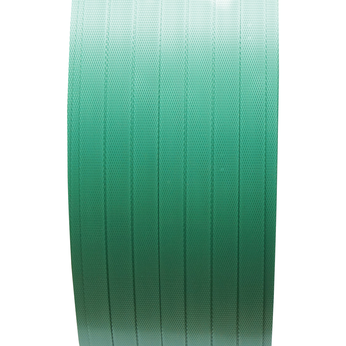 Banda de legat PET poliester, 19x0,8mm, verde, rola 1000m Breckner Germany - imagine 3