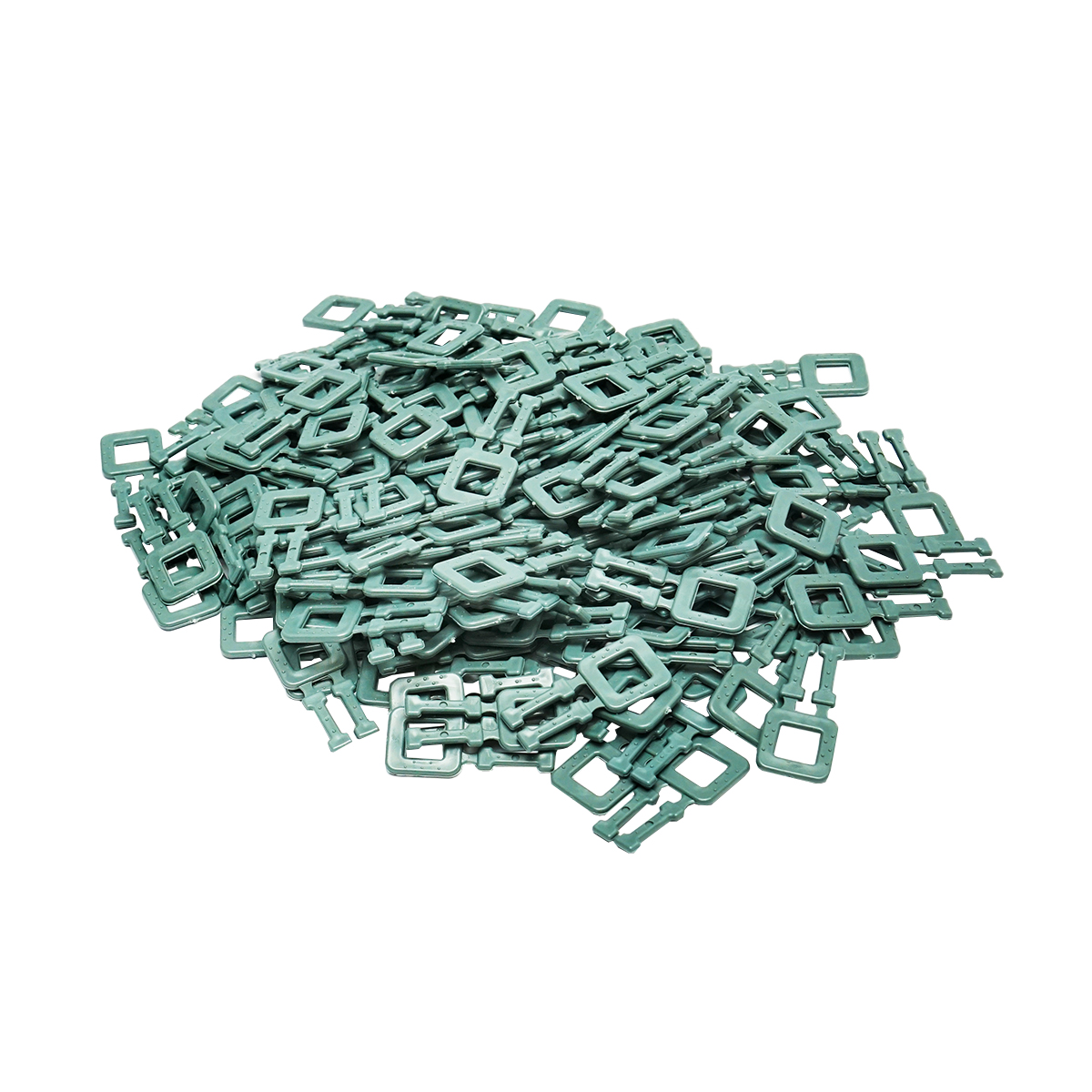 Clema bucla de plastic 13mm cu striatie pentru banda PP/PET 1000 buc. - imagine 2